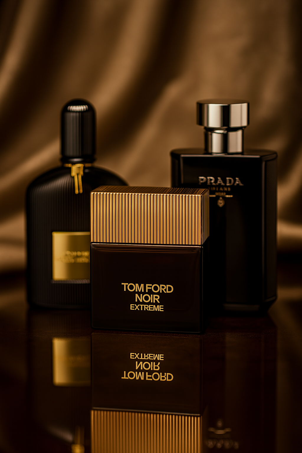 Zestaw 3 perfum: BLACK ORCHID, NOIR EXTREME, PRADA INTENSE 100ml