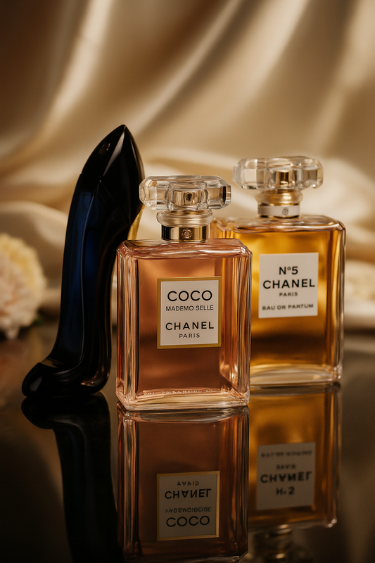 Zestaw 3 perfum: GOOD GIRL, COCO MADEMOISELLE, Chanel Nº5 100 ml
